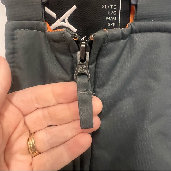 ARCTIX Snow Pants Kids UNISEX grey w/reinforced knees/ankles size XXS - Picture 7 of 13